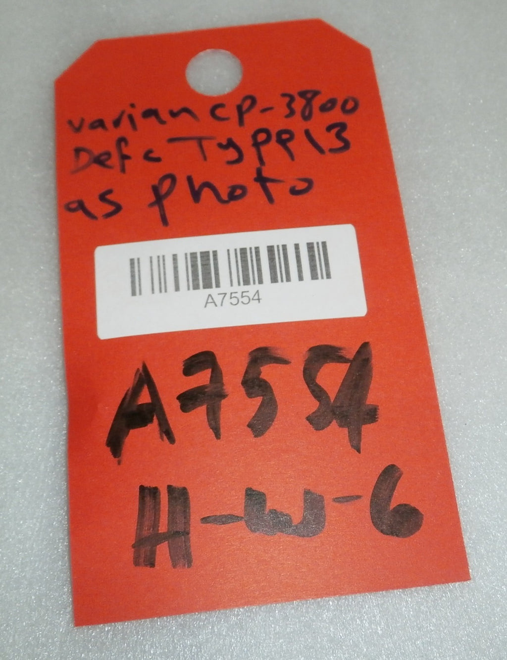 VARIAN CP-3800 DEFC TYPE 13 AND PARTS AS PHOTO