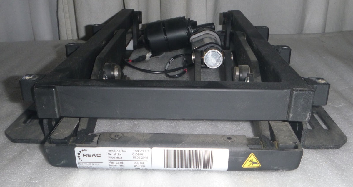 REAC INVACARE TDX-SP2 Tilt Actuator 2019 RE5001/41 ITEM #94QD1WB1 WITH BASE