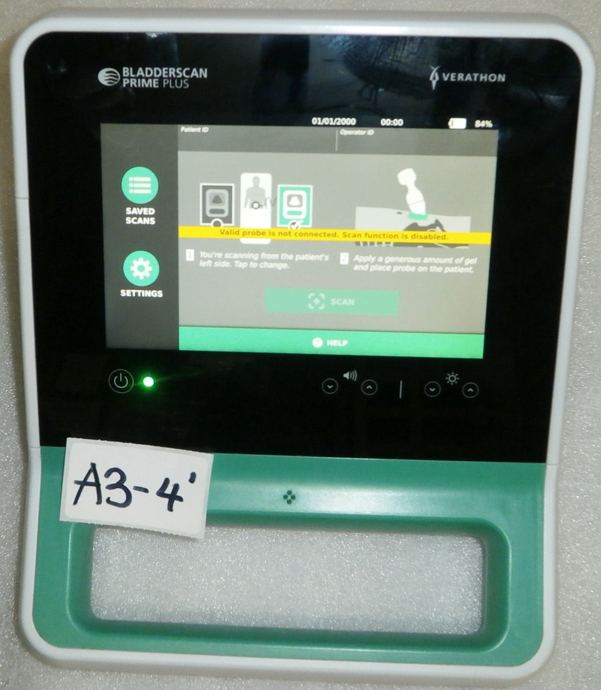 Verathon BladderScan Prime Plus Scanner 0570-0346