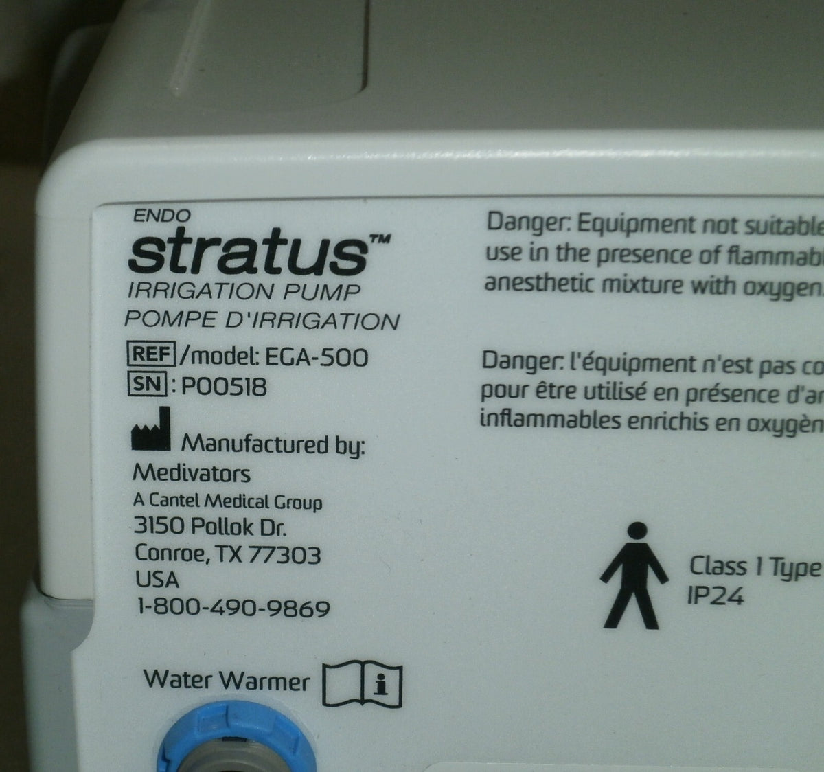 Medivators Endo Stratus EGA-500 Irrigation Pump