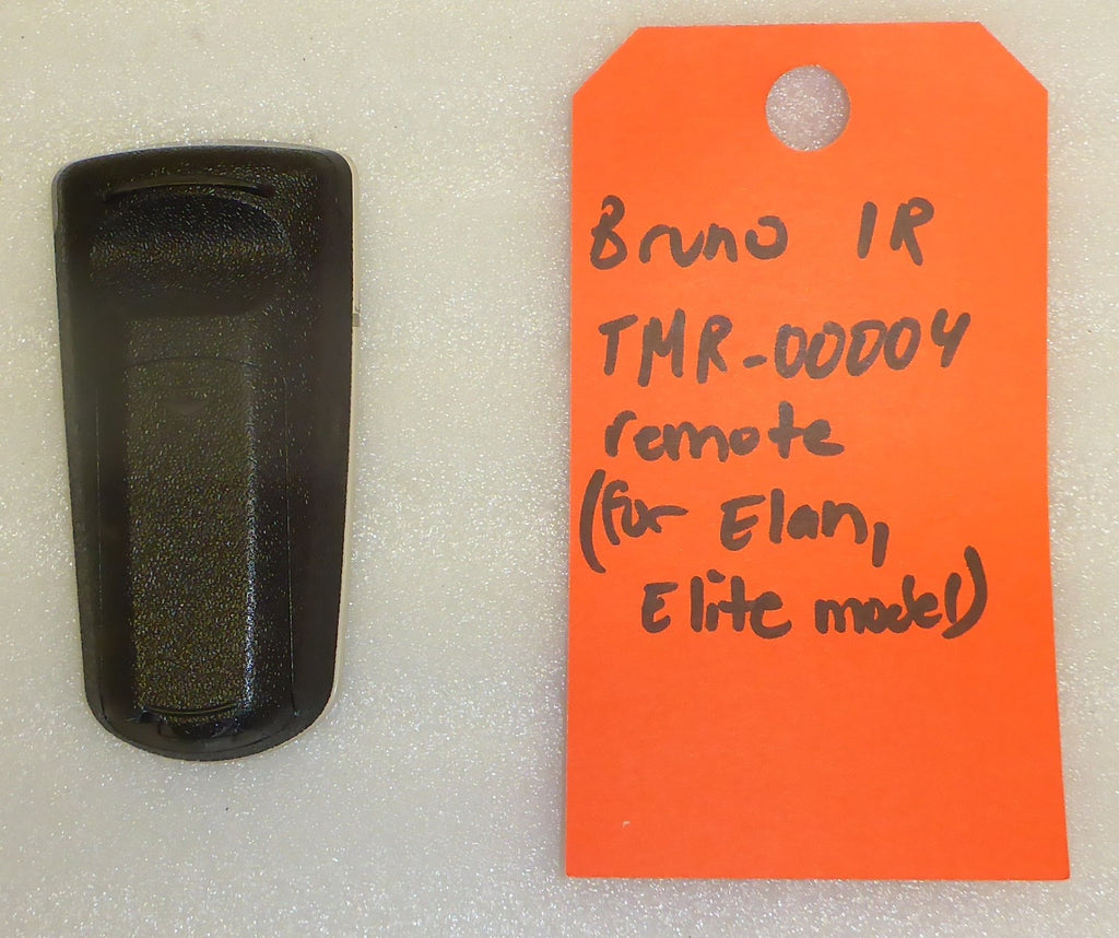 BRUNO 1R ELAN ELITE MODEL REMOTE CONTROL TMR-00004 USED GOOD CONDITION