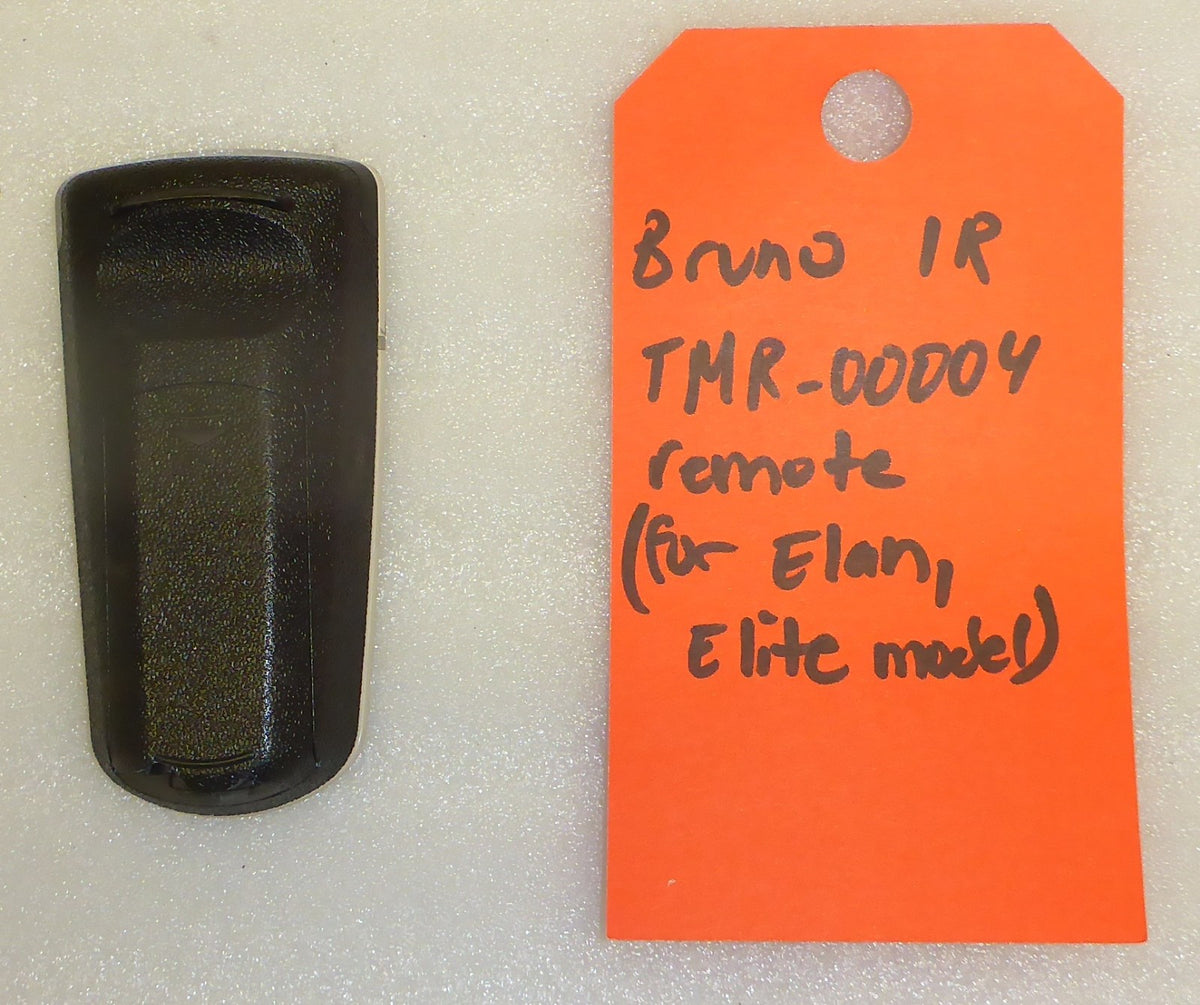 BRUNO 1R ELAN ELITE MODEL REMOTE CONTROL TMR-00004 USED GOOD CONDITION