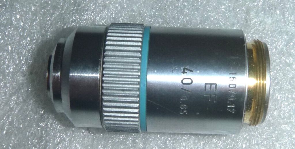 LEITZ WETZLAR GERMANY 519762 EF 40/0.65 160/0.17 MICROSCOPE OBJECTIVE