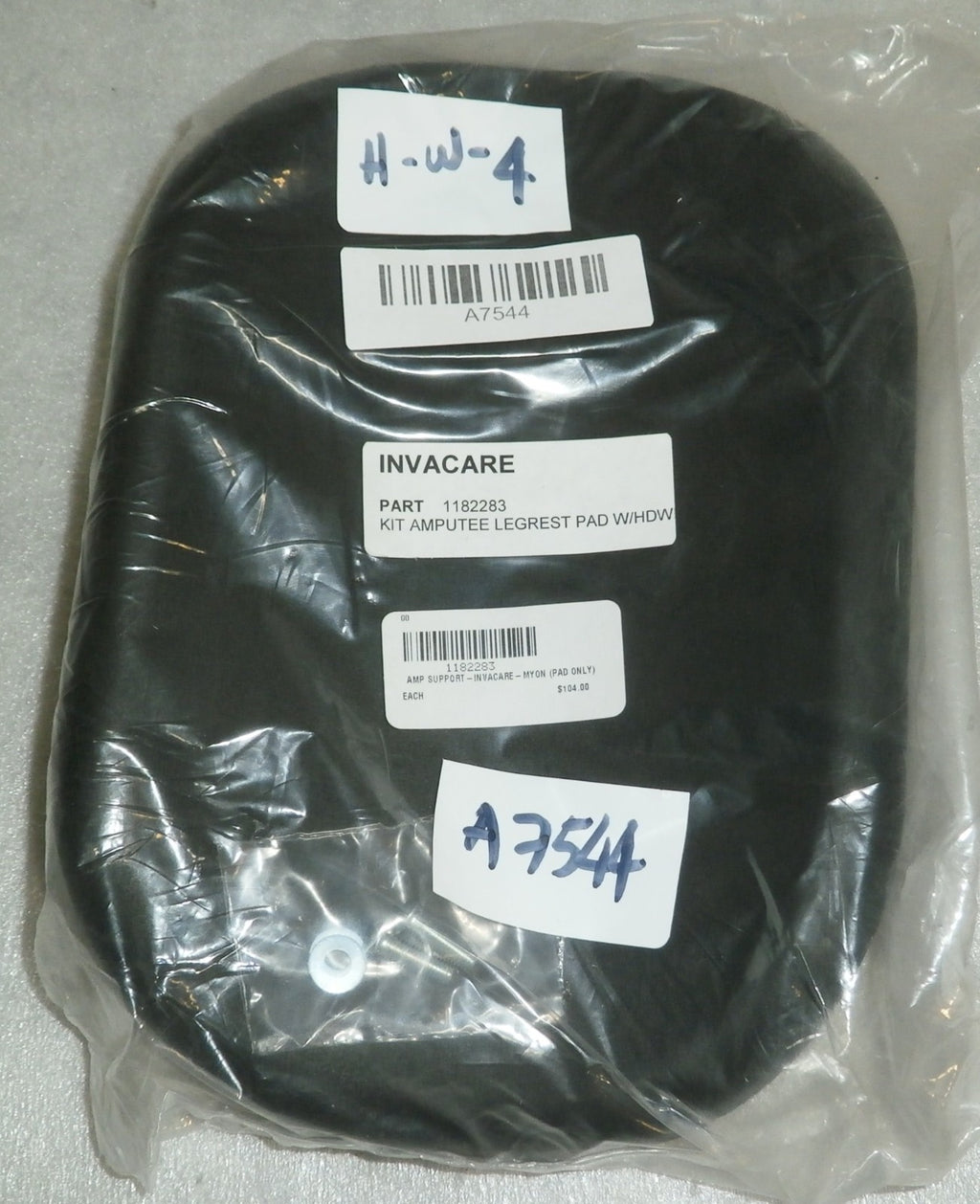 AMP SUPPORT INVACARE MYON PAD KIT 1182283 NEW CONDITION