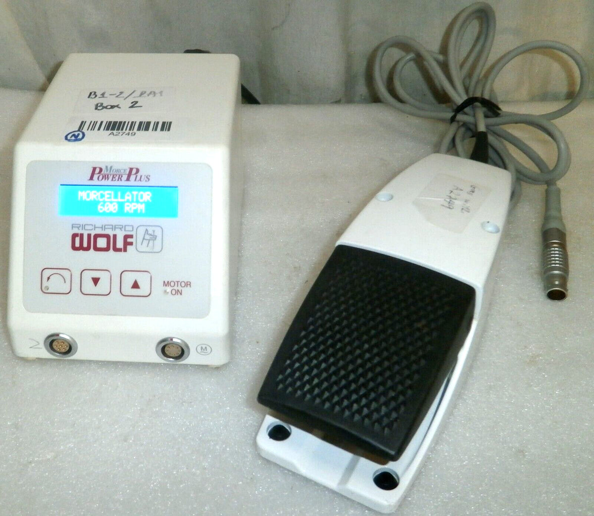 Richard Wolf PowerPlus Morce Ref #2307101 with Foot Pedal Ref #2307102