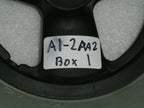 PAIR WHEELCHAIR WHEELS POWER EXPRESS SIZE 62-203 VERY GOOD CONDITION WITH AXLES