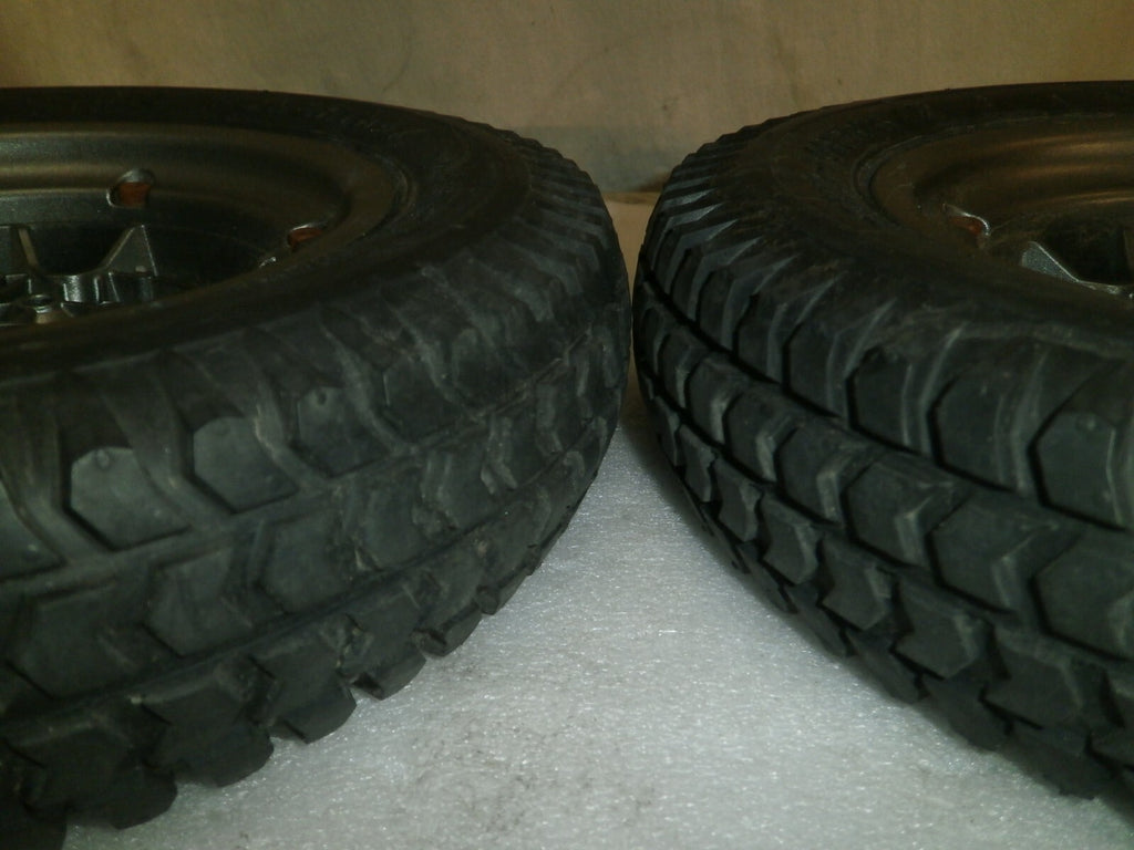 Lot of 2 POWER WHEELCHAIR WHEELS PRIMO QUANTUM EDGE 2.0 POWERTRAX 3.00-8