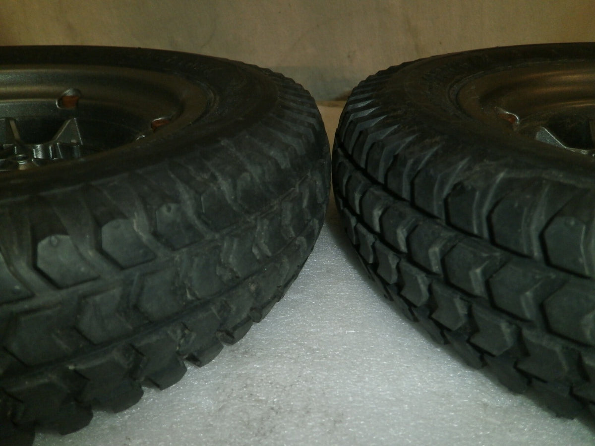Lot of 2 POWER WHEELCHAIR WHEELS PRIMO QUANTUM EDGE 2.0 POWERTRAX 3.00-8