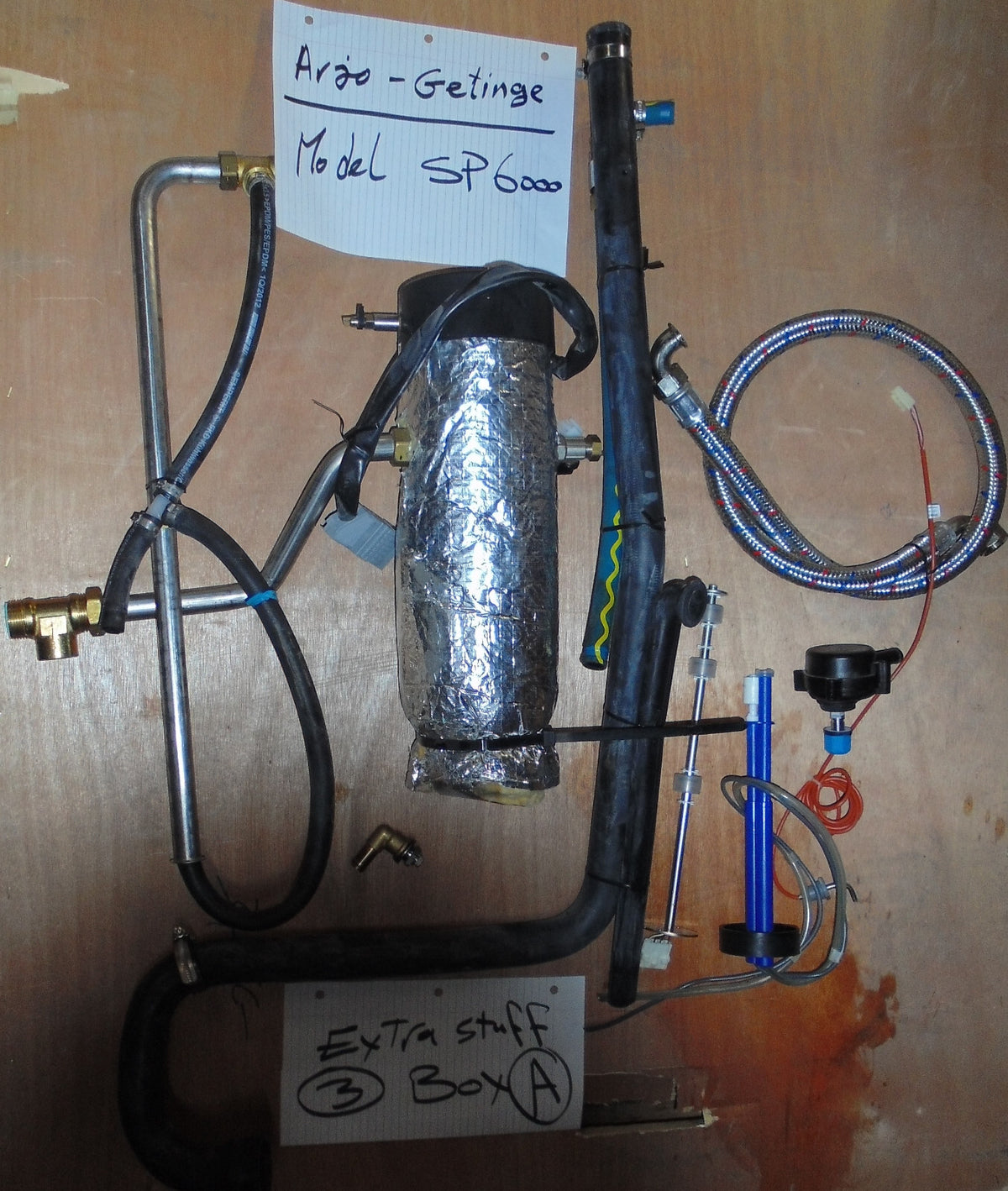 ARJO GETINGE SP6000 PARTS AS PICTURES USED---