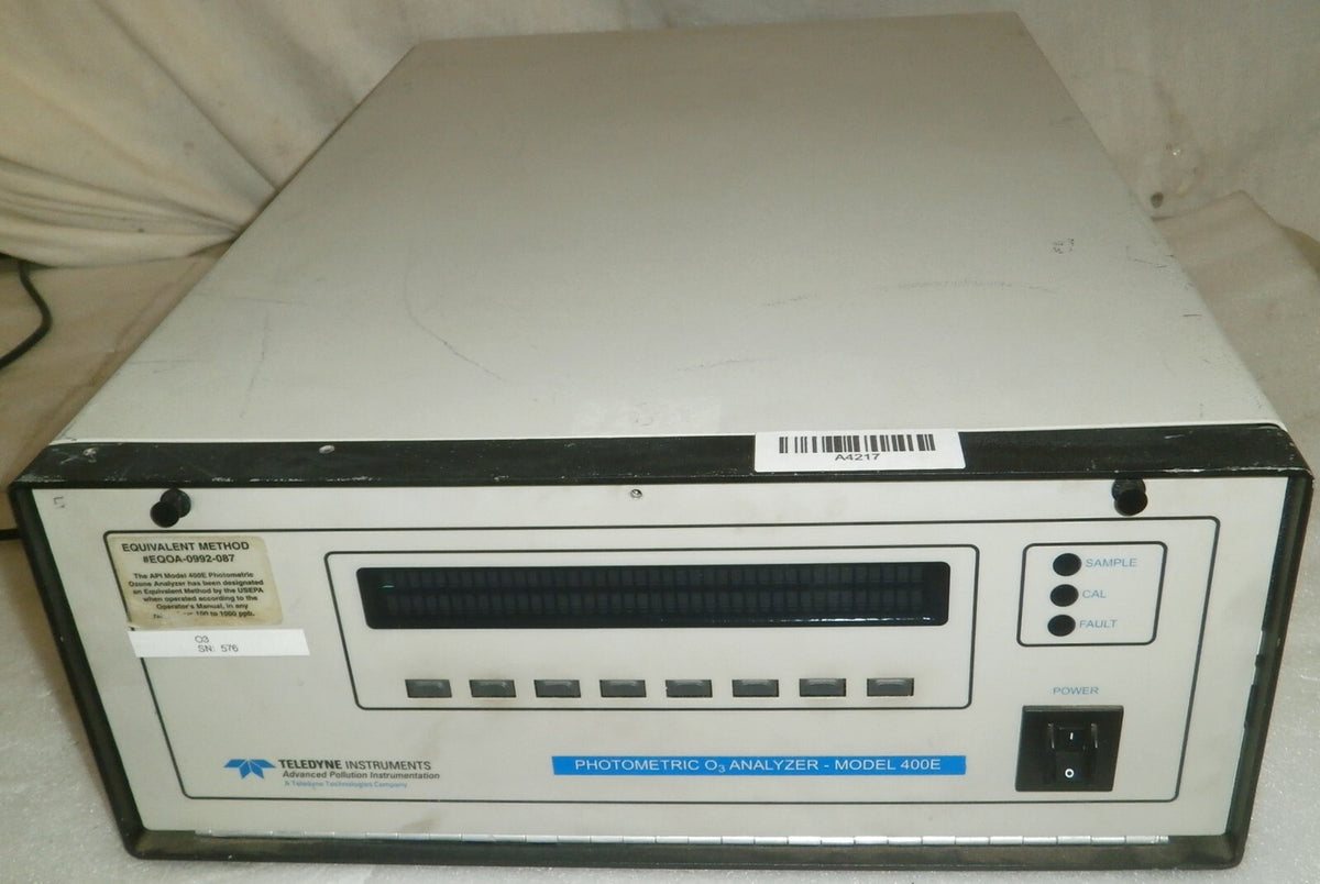 Teledyne Instruments 400E O3 Analyzer Part Number 042000000