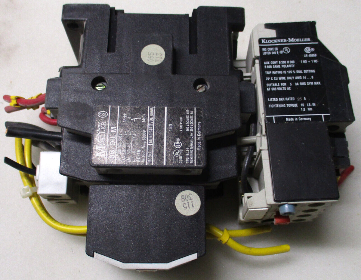 MOELLER 10S DILM 0M - MOELLER Z00-10 AND MODELLER AS PICTURES USED