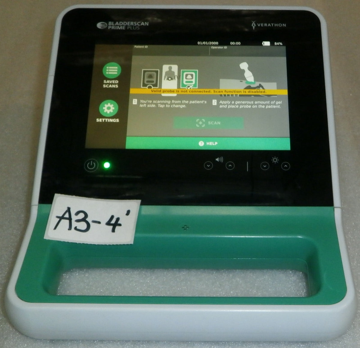 Verathon BladderScan Prime Plus Scanner 0570-0346