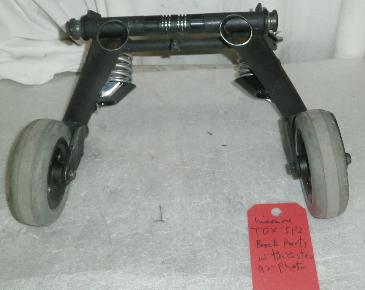 INVACARE TDX-SP2 BACK PART WITH CASTERS AS PHOTO