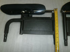 PAIR OF WHEELCHAIR ARM REST LEFT AND RIGHT WITH MOUNTS FOR QUICKIE QM-710