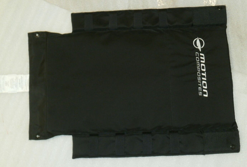 Motion Composites Wheelchair Fabric Back cover Upholstery 14" Good Condition