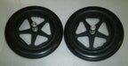 LOT OF 2 SOLID WHEELS 12.5 X 2 1/4 USED GOOD CONDITION