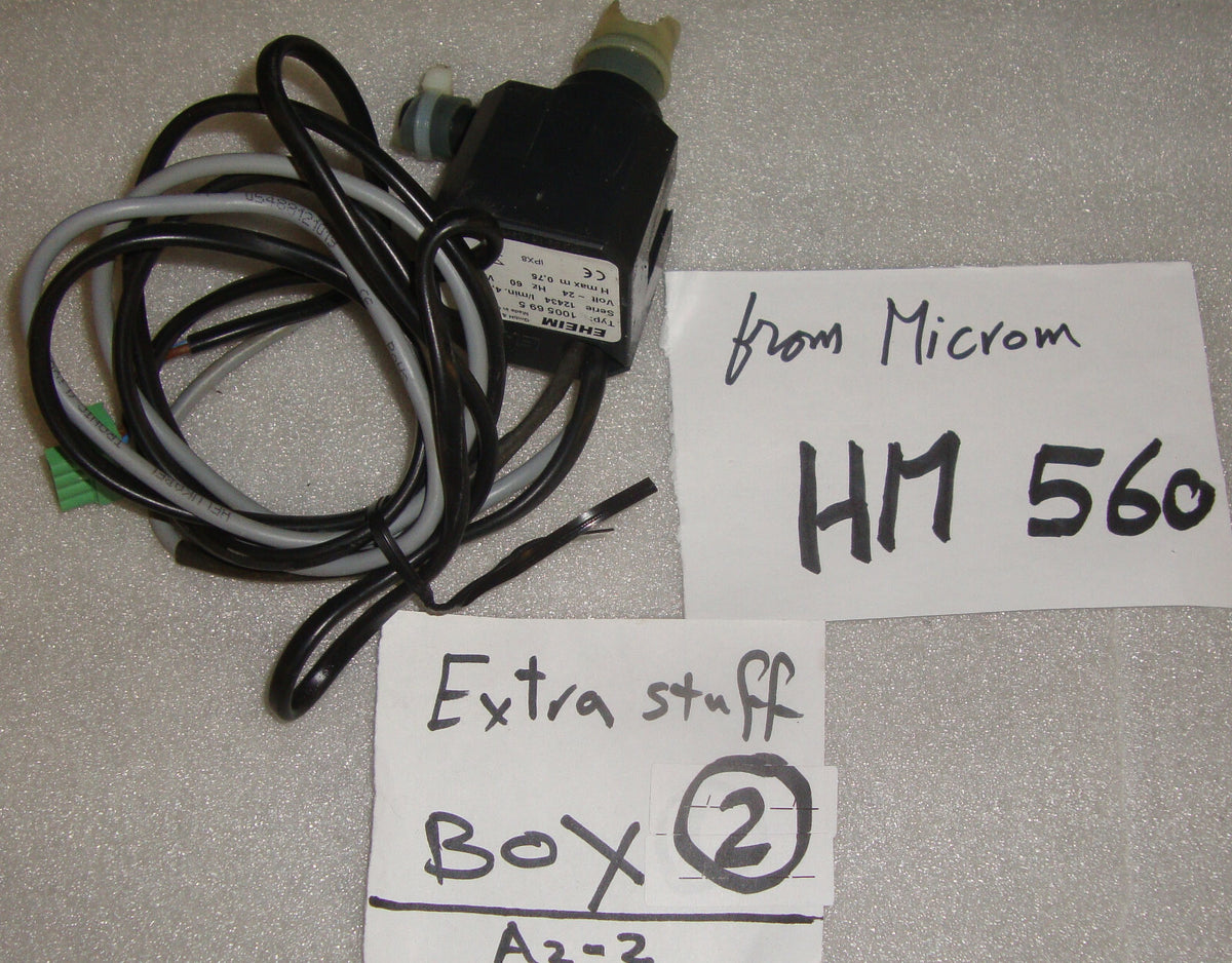 MICROM HM560 TYPE 1005695 AND PARTS AS PICTURES