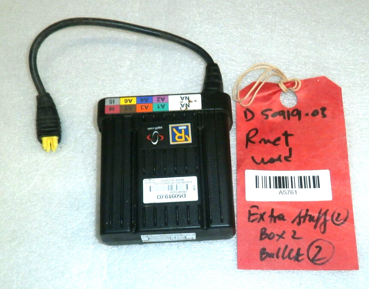 PG POWER CHAIR CONTROL RNET D50919.03 USED GOOD CONDITION WITH CABLE AS PHOTO