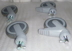 LOT 4 OF GE MAC5500 HD WHEELS Casters 125 X 32 USA MADE