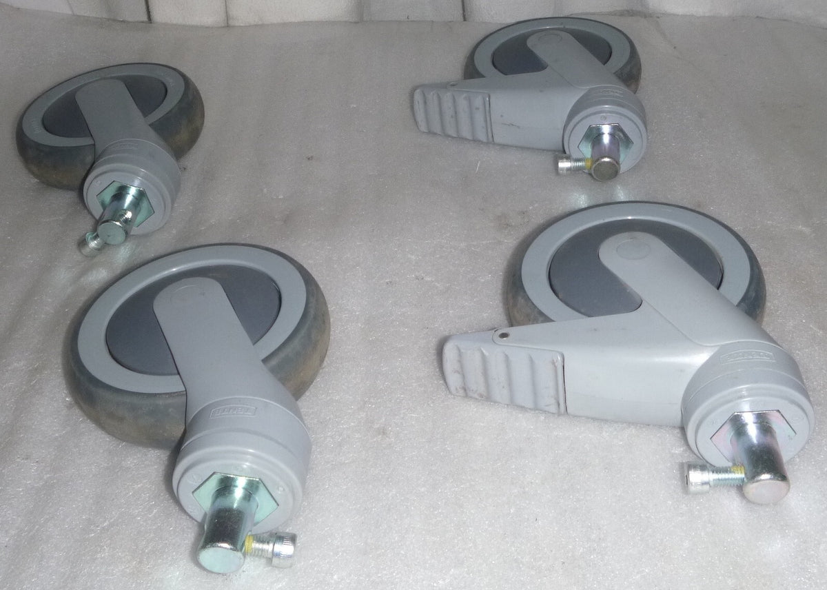 LOT 4 OF GE MAC5500 HD WHEELS Casters 125 X 32 USA MADE