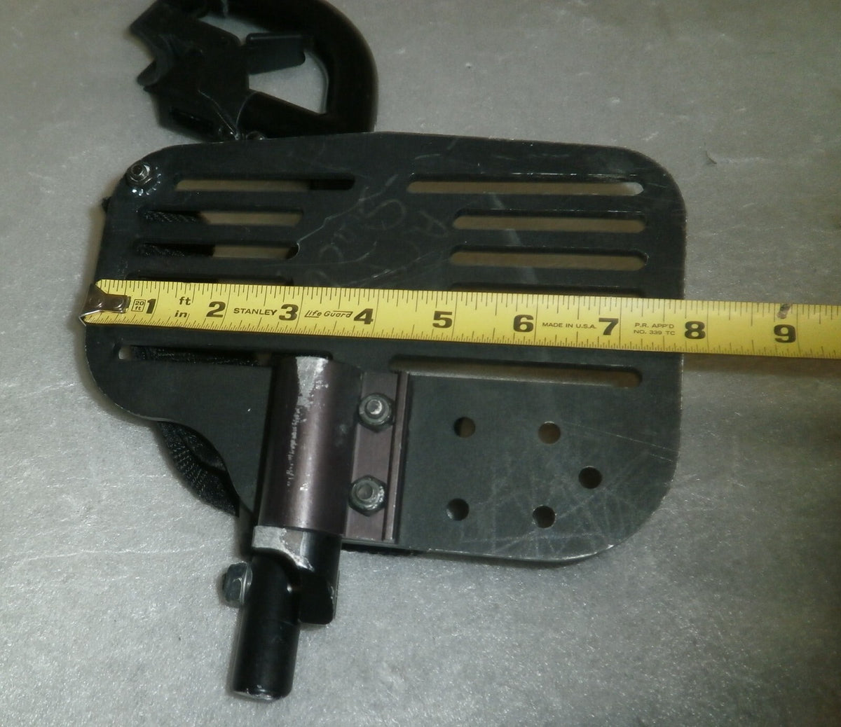 SET OF 2 WHEELCHAIR FOOT REST FRAME DIMENSION AS PHOTO