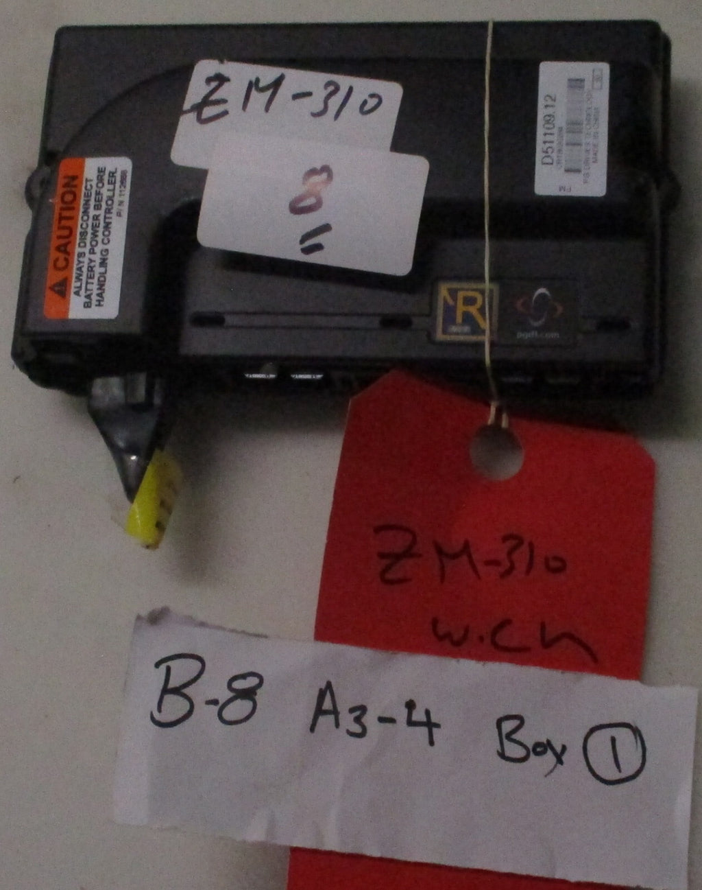 PG DRIVES CONTROLLER D51109.12 FROM ZM-310 WHEELCHAIR GOOD CONDITION
