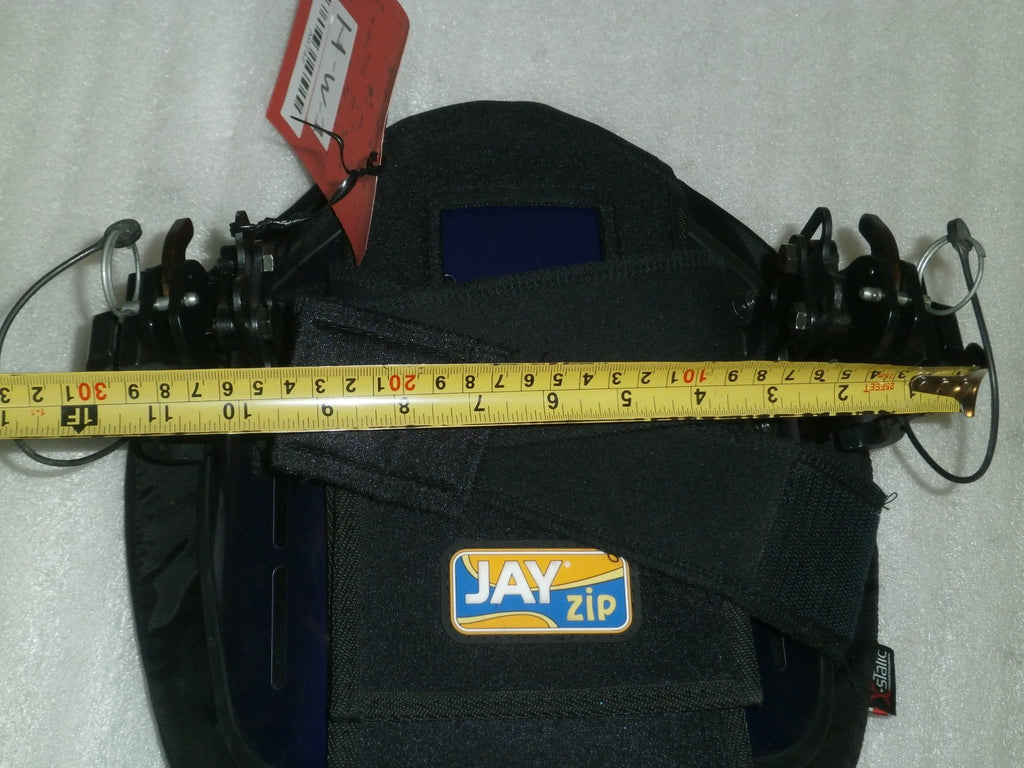 Wheelchair Jay Zip Child Cushion MJZIPB12T Size 11-12X12" W/ ACCESSORIES