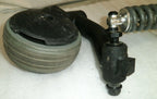 SET OF 2 QUANTUM Q6 EDGE 2016 CASTERS WITH FRAME AND ABSORBER GOOD AS PICTURES