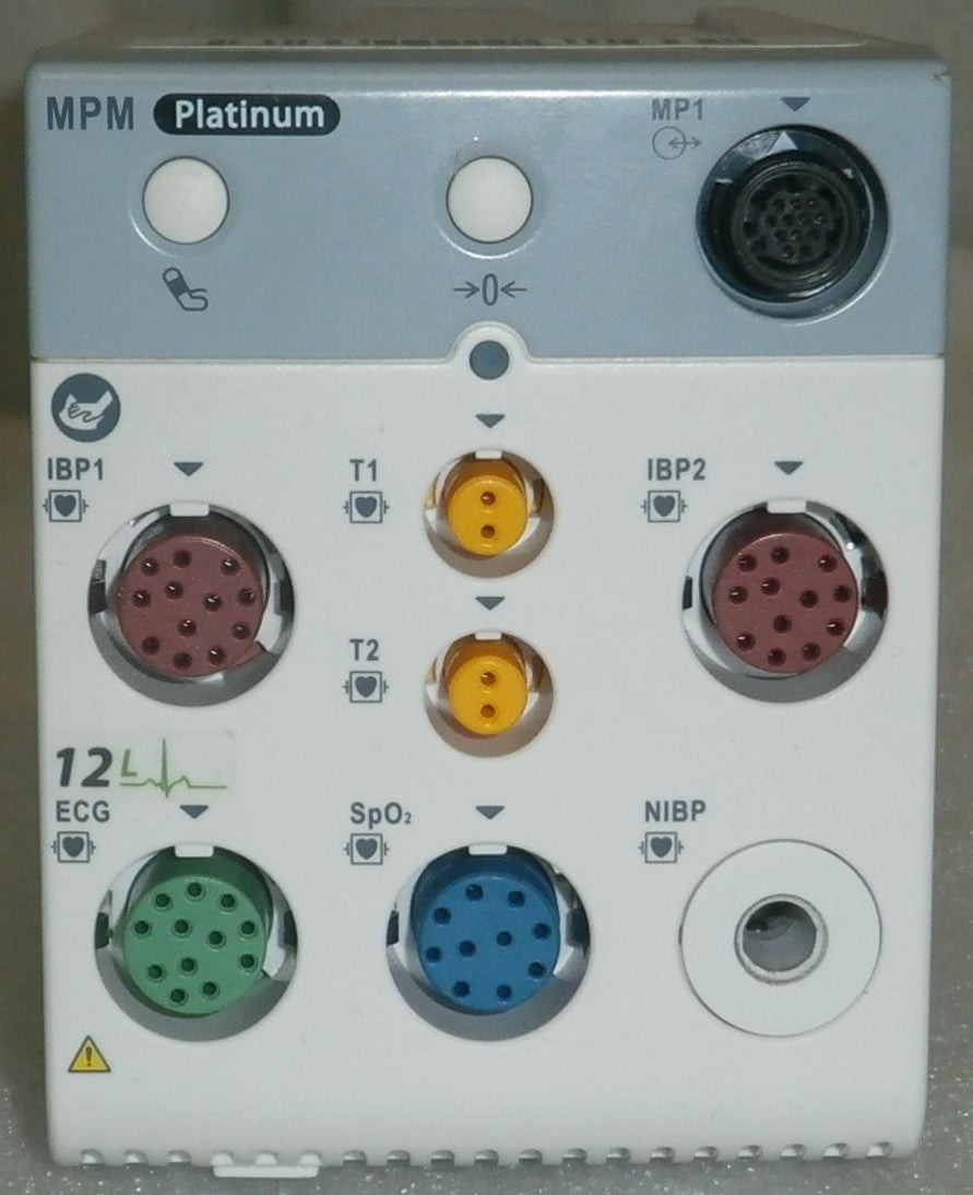 Mindray MPM Platinum Multi Parameter Module 115-038687-00 W/ Cables