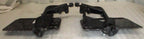 SET OF WHEELCHAIR FOOT REST GOOD CONDITION WITH MOUNT PLATES DIMENSION AS PHOTO