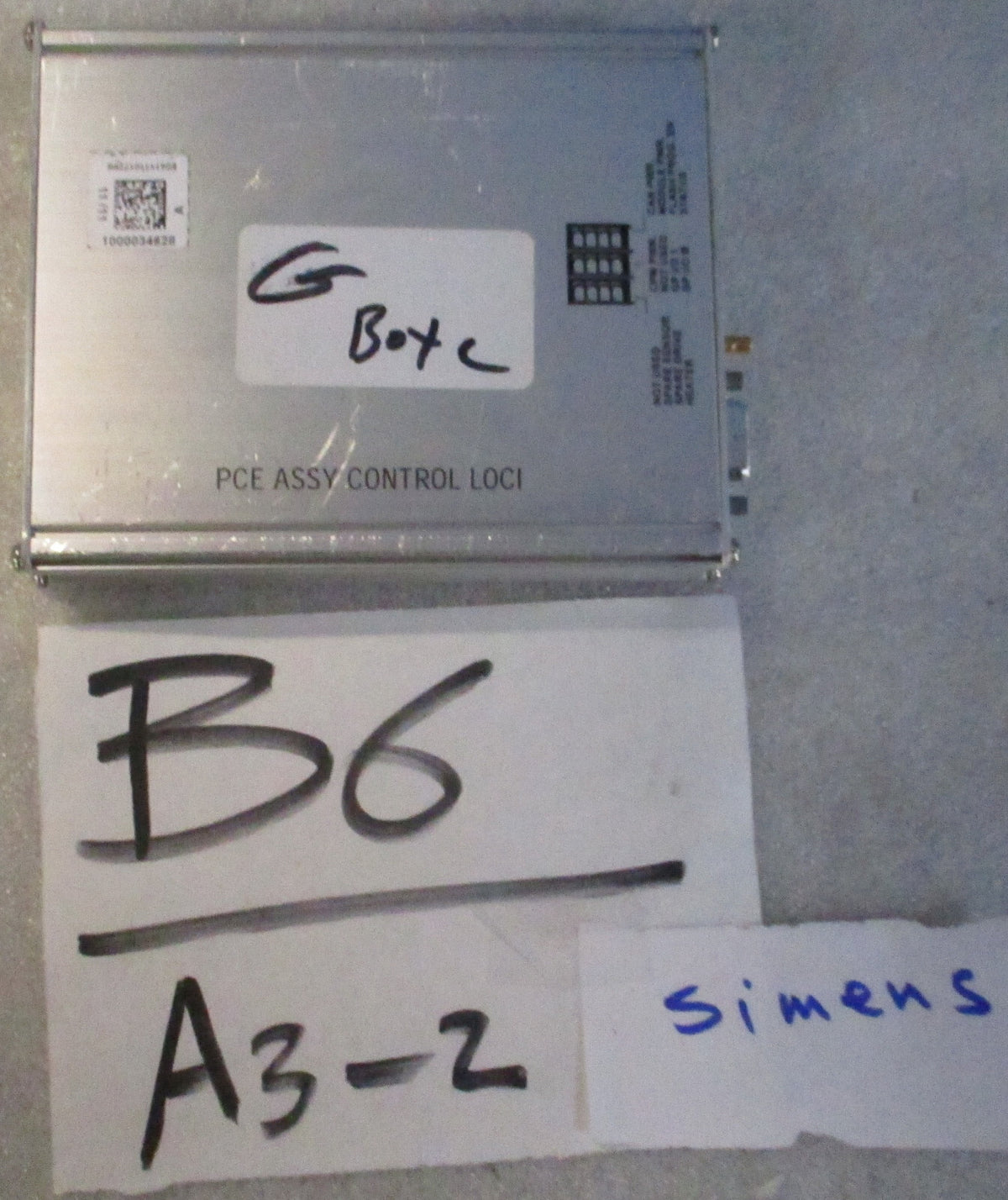 SIEMENS PCE ASSY CONTROL LOCI 1000034628