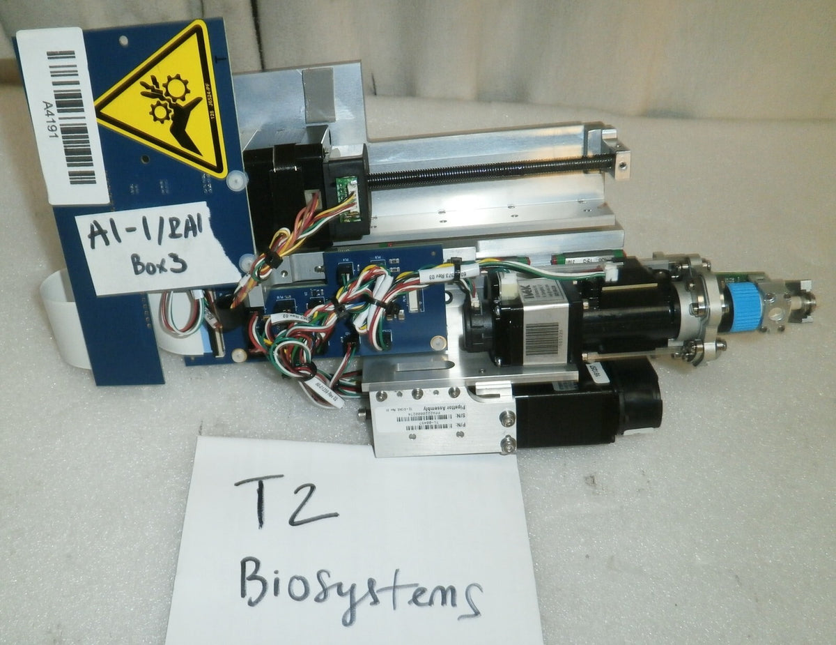 T2 BioSystems Combo Pipettor Assembly 71-00497, Board 30-01284,IVEK Motor 161226