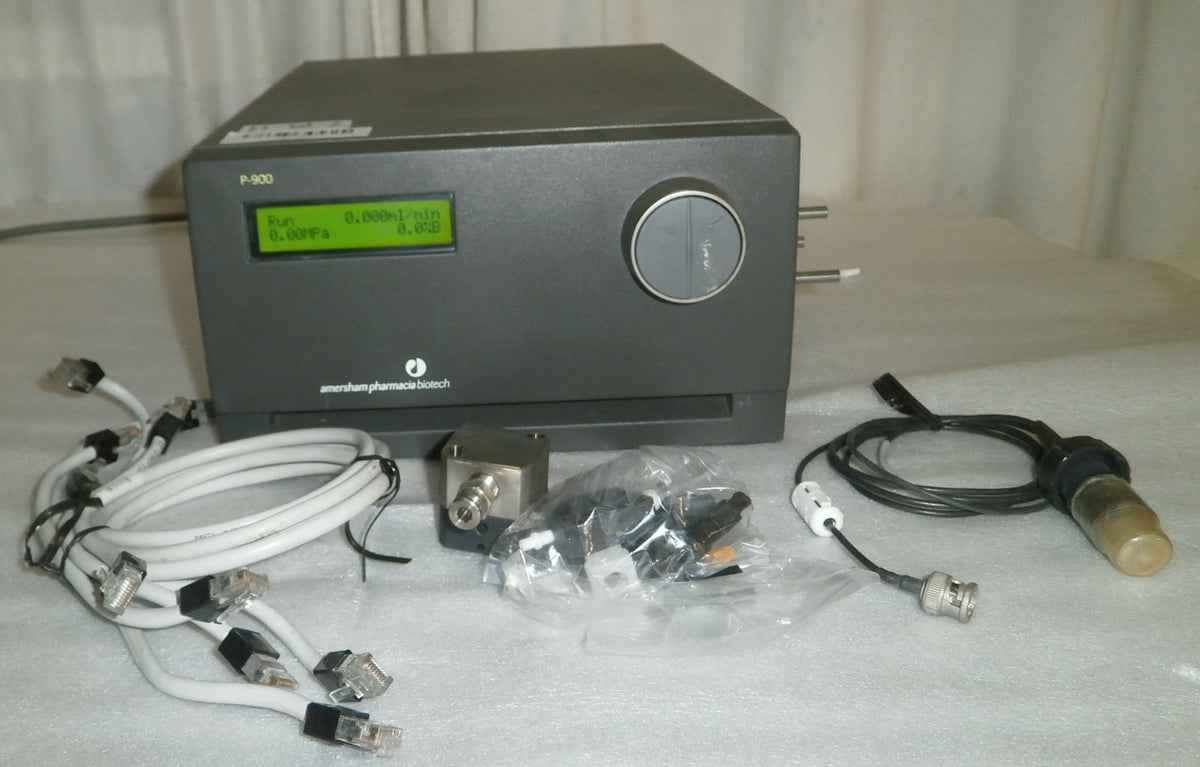 AMERSHAM PHARMACIA BIOTECH P-900 PUMP AND PARTS AS PHOTO used very good conditio