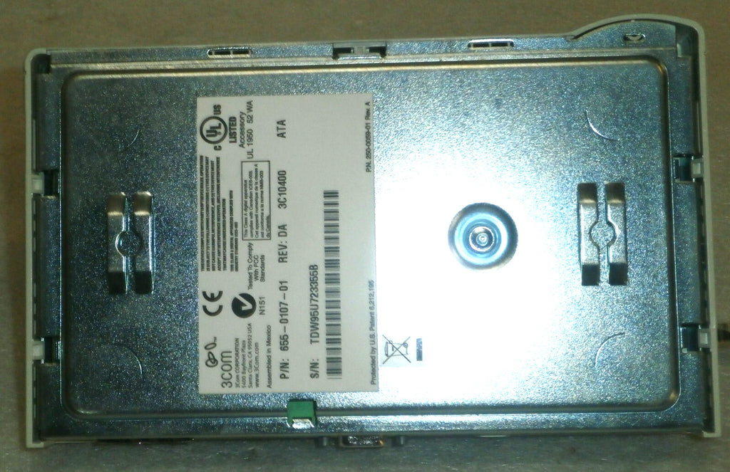 3Com 3C10400 NBX Analog Terminal Adapter 655-0107-01 POE Network Powered