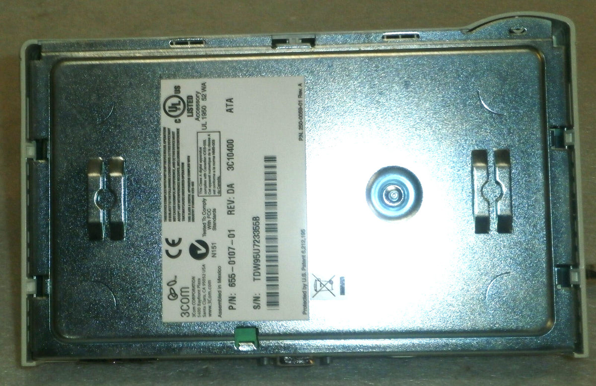 3Com 3C10400 NBX Analog Terminal Adapter 655-0107-01 POE Network Powered