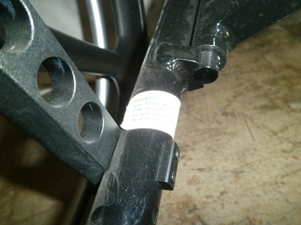 2022 16" SEAT WIDTH MOTION COMPOSITES MOVE WHEELCHAIR (no footrests)