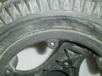 LOT OF 2 QUANTUM QM-710 PRIMO POWERTRAX WHEELS 3.00-8 SOLID VERY GOOD CONDITION