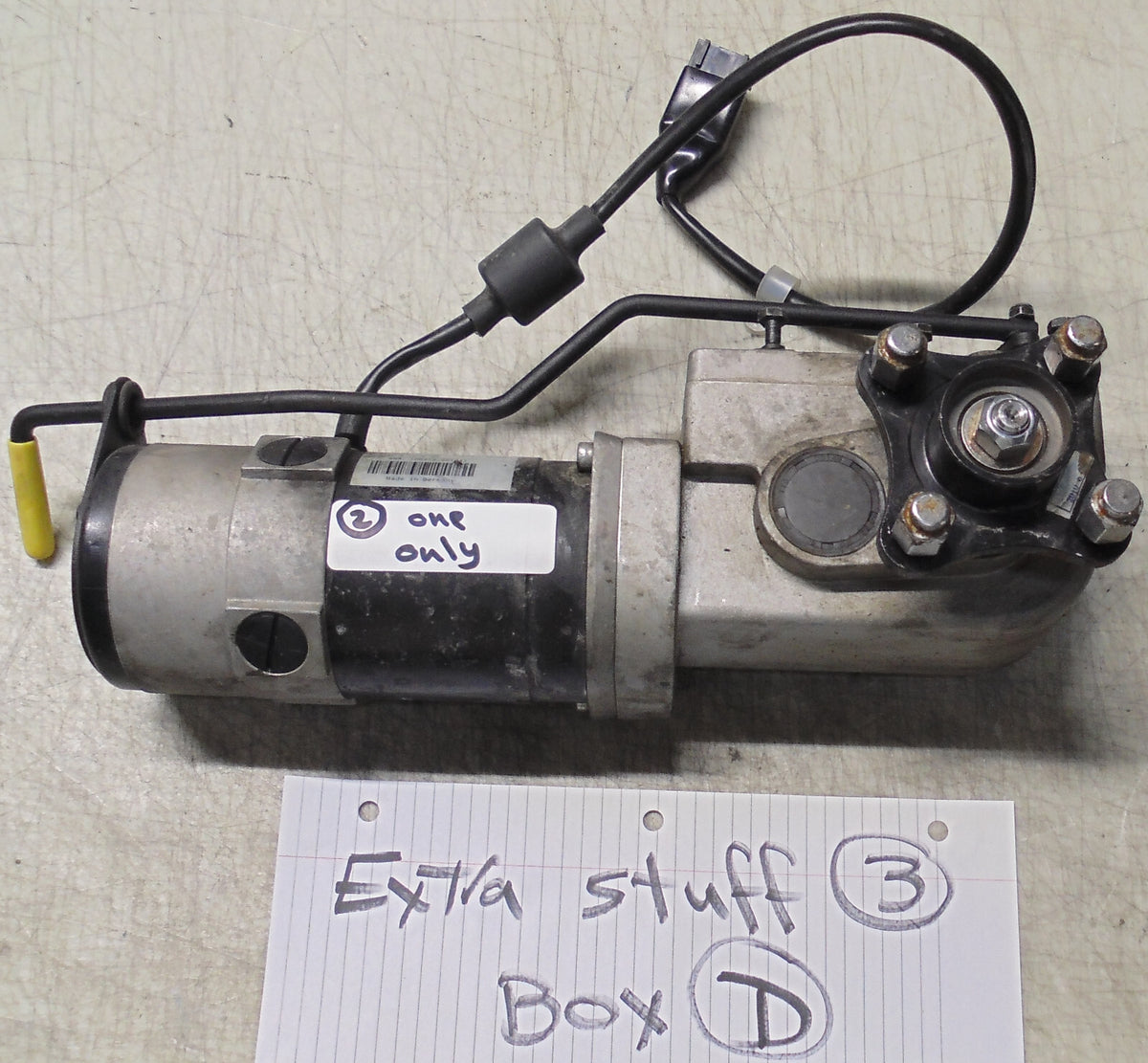 ONE MOTOR R00037 RH MADE IN GERMANY
