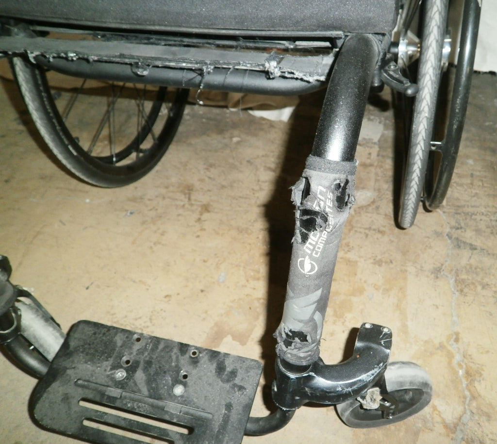 2022 18" MOTION APEX WHEELCHAIR RIGID w/ 23" SPINERGY WHEELS