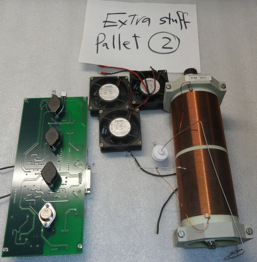 BOARD N920208A 94V-0 AND MSI COIL 90.5 AND 3 FAN PAPST TYPE 8414 24VDC