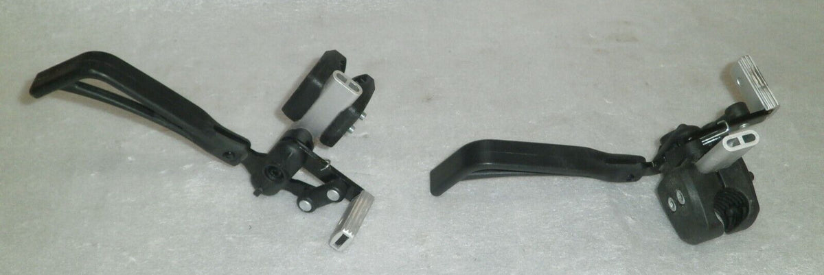 Wheel Locks Wheelchair Long Hand Brake Pull Push Assembly Pair Left Right
