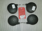 LOT OF 4 WELCH ALLYN WHEEL CASTERS 5" VERY GOOD CONDITION