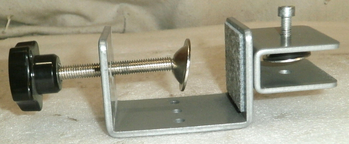 Lot of 12 Plexiglass Clamp Support Edge
