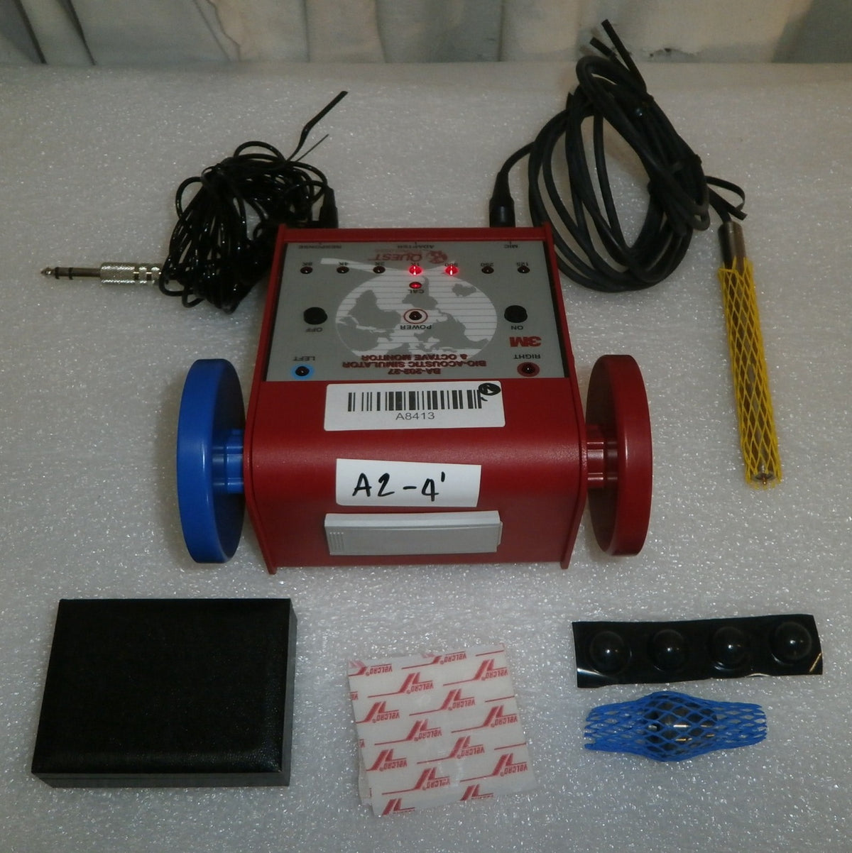 Quest Bio Acoustic Simulator & Octave Monitor BA202 BA-202-27 with accessories
