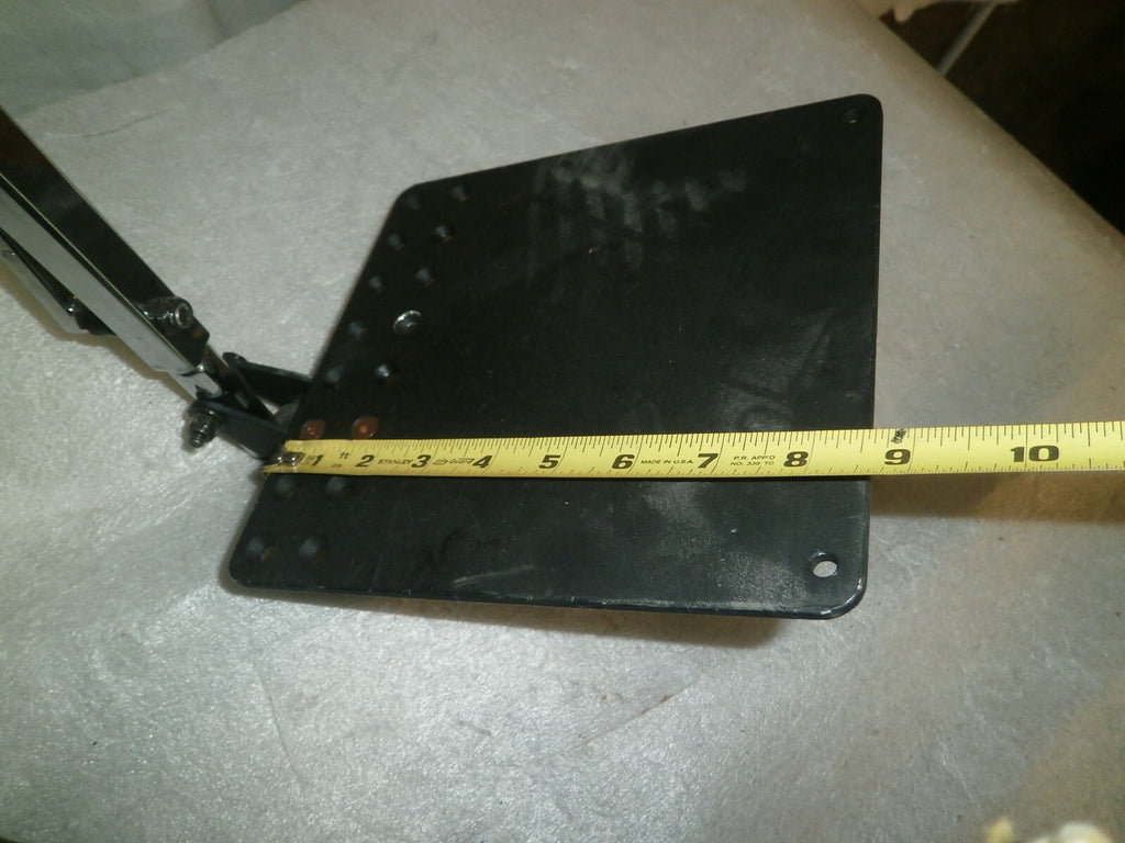 SET OF 2 WHEELCHAIR FOOT RESTS WITH MOUNT PLATES