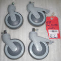 LOT 4 OF GE MAC5500 HD WHEELS Casters 125 X 32 USA MADE
