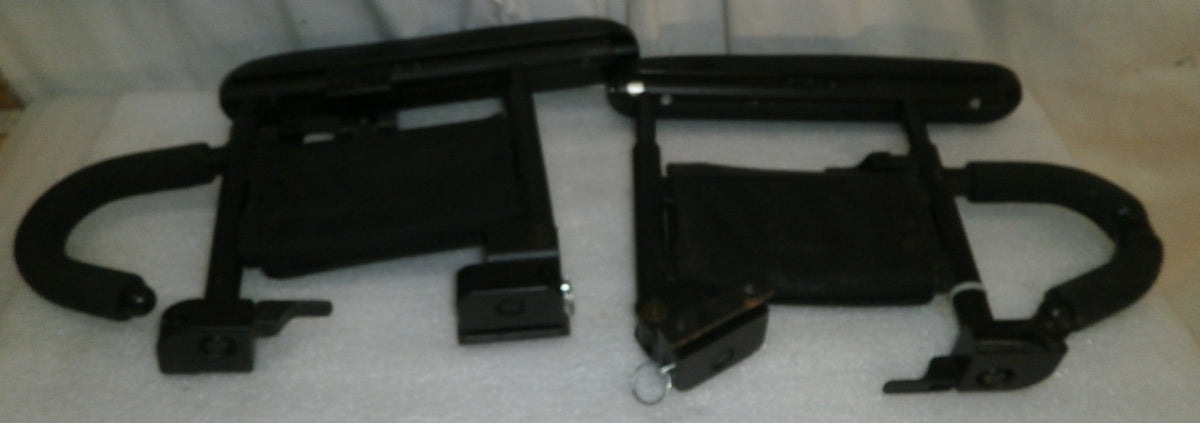 QUANTUM Q6 EDGE WHEELCHAIR ARMRESTS USED WITH RECEIVER AS PHOTO