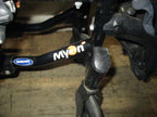 INVACARE MYON FOLDING WHEELCHAIR 17 INCH SEAT WIDTH GOOD CONDITION