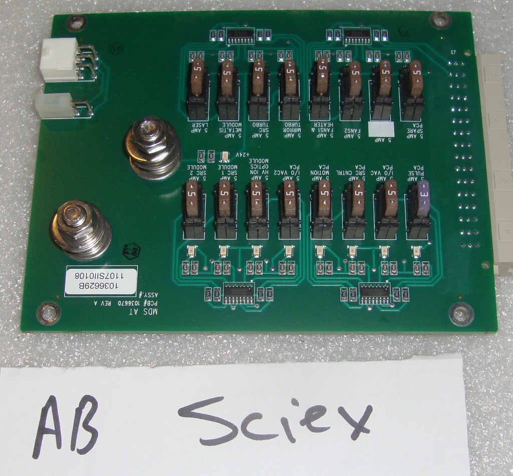 AB SCIEX TOF-TOF 5800 MOTHER PCB MDS AT PCB 1036670 REV A AS PICTURES