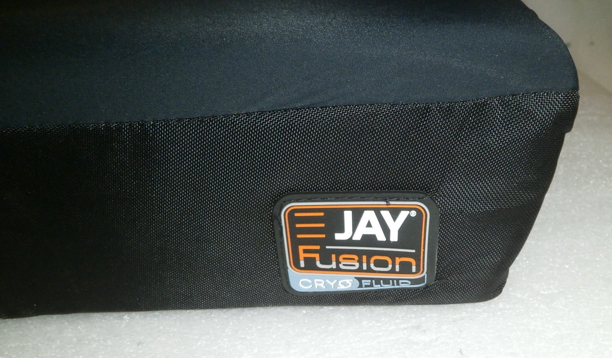 Wheelchair Jay Fushion Cushion Cry Fluid 18x19" w/ Cover Good Condition